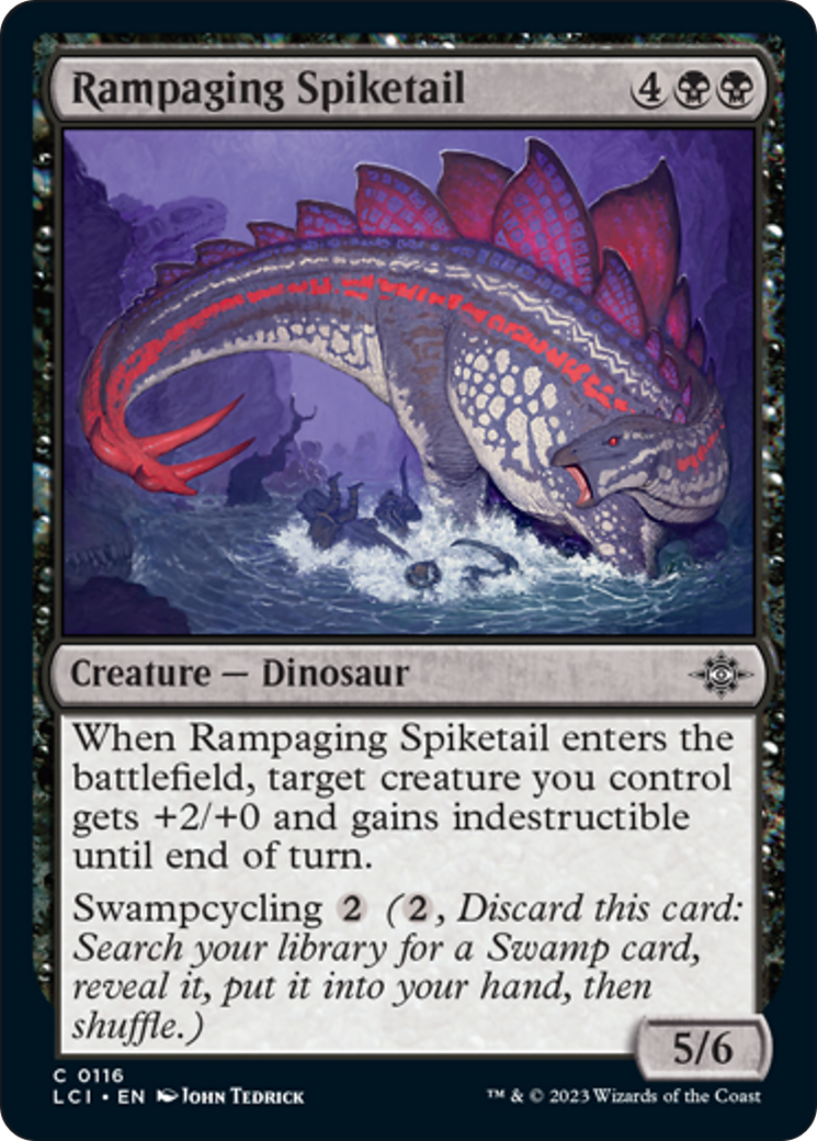 Rampaging Spiketail [The Lost Caverns of Ixalan] | Odin's Place