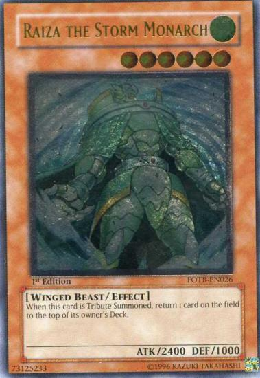 Raiza the Storm Monarch [FOTB-EN026] Ultimate Rare | Odin's Place
