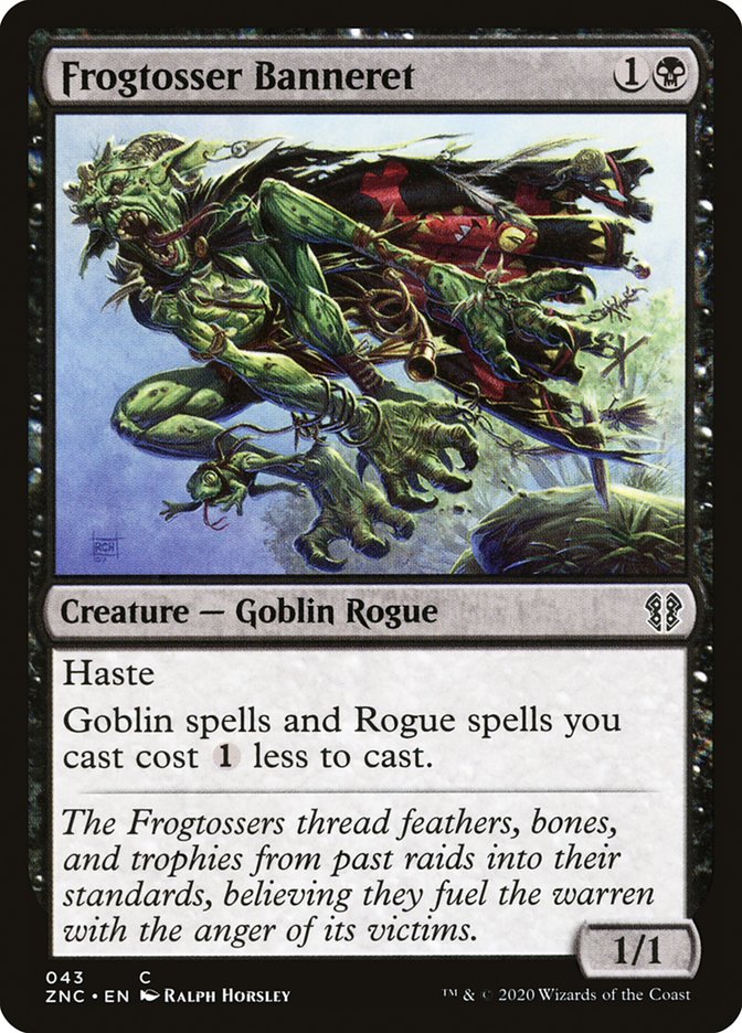 Frogtosser Banneret [Zendikar Rising Commander] | Odin's Place