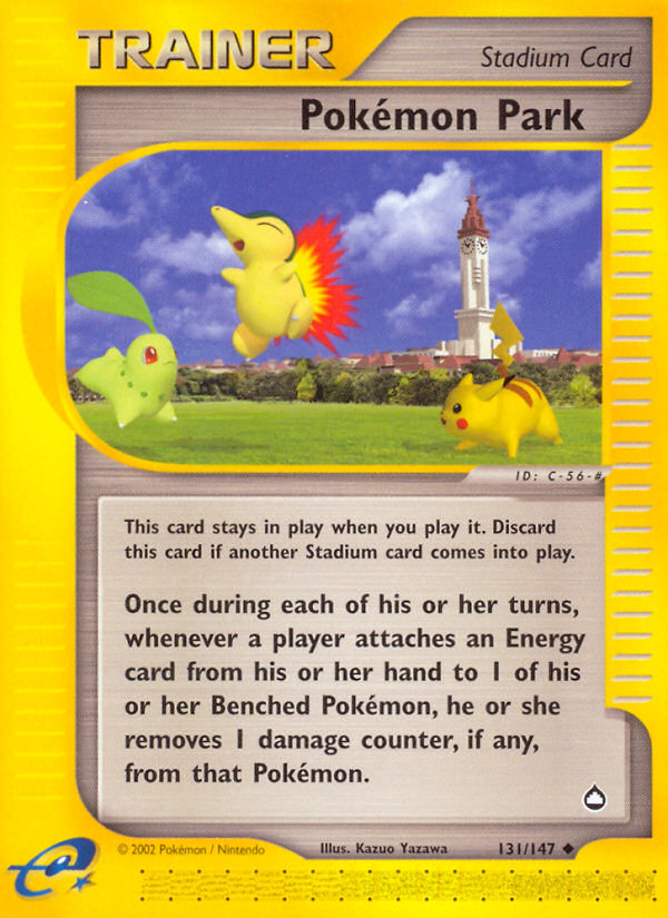 Pokemon Park (131/147) [Aquapolis] | Odin's Place
