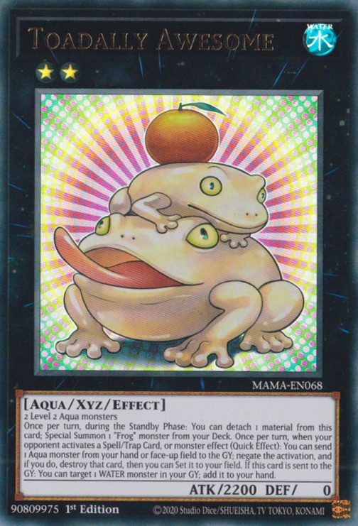Toadally Awesome [MAMA-EN068] Ultra Rare | Odin's Place