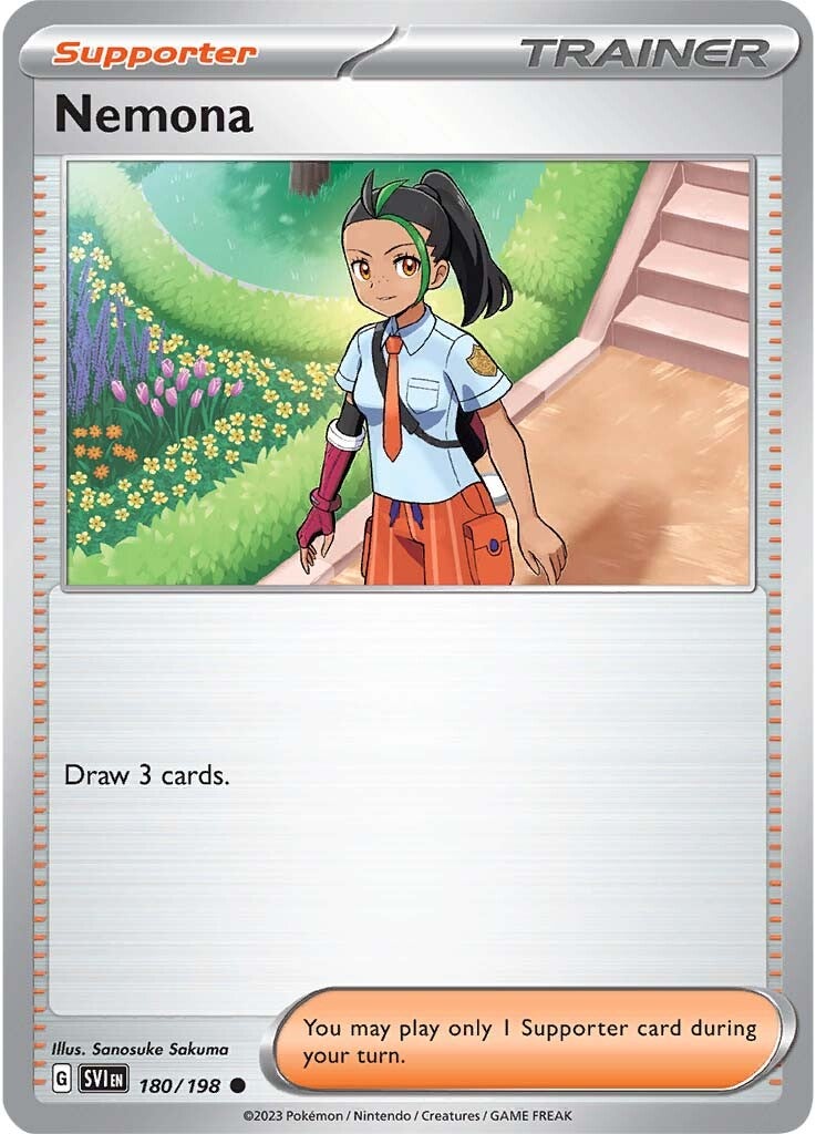 Nemona (180/198) [Scarlet & Violet: Base Set] | Odin's Place