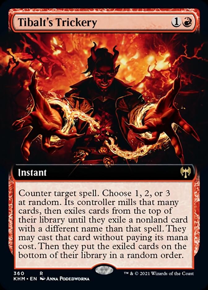 Tibalt's Trickery (Extended Art) [Kaldheim] | Odin's Place