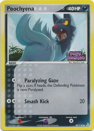 Poochyena (80/110) (Stamped) [EX: Holon Phantoms] | Odin's Place