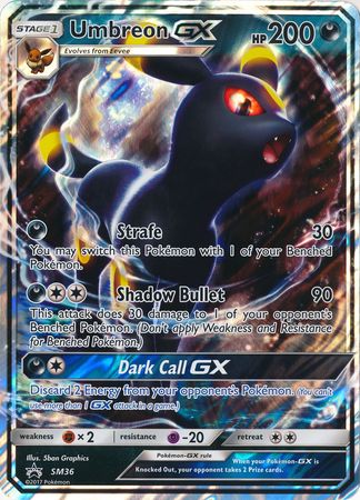 Umbreon GX (SM36) (Jumbo Card) [Sun & Moon: Black Star Promos] | Odin's Place