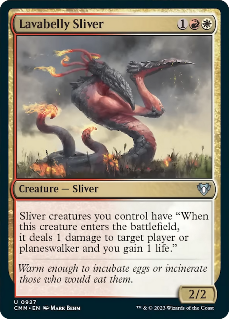 Lavabelly Sliver [Commander Masters] | Odin's Place