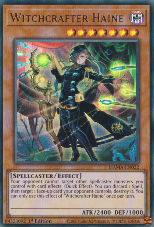 Witchcrafter Haine [MAMA-EN022] Ultra Rare | Odin's Place
