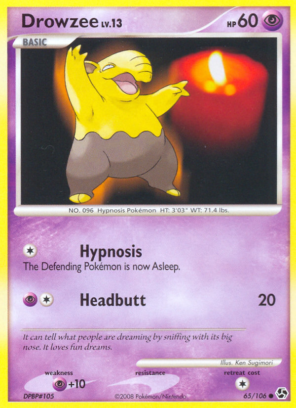 Drowzee (65/106) [Diamond & Pearl: Great Encounters] | Odin's Place