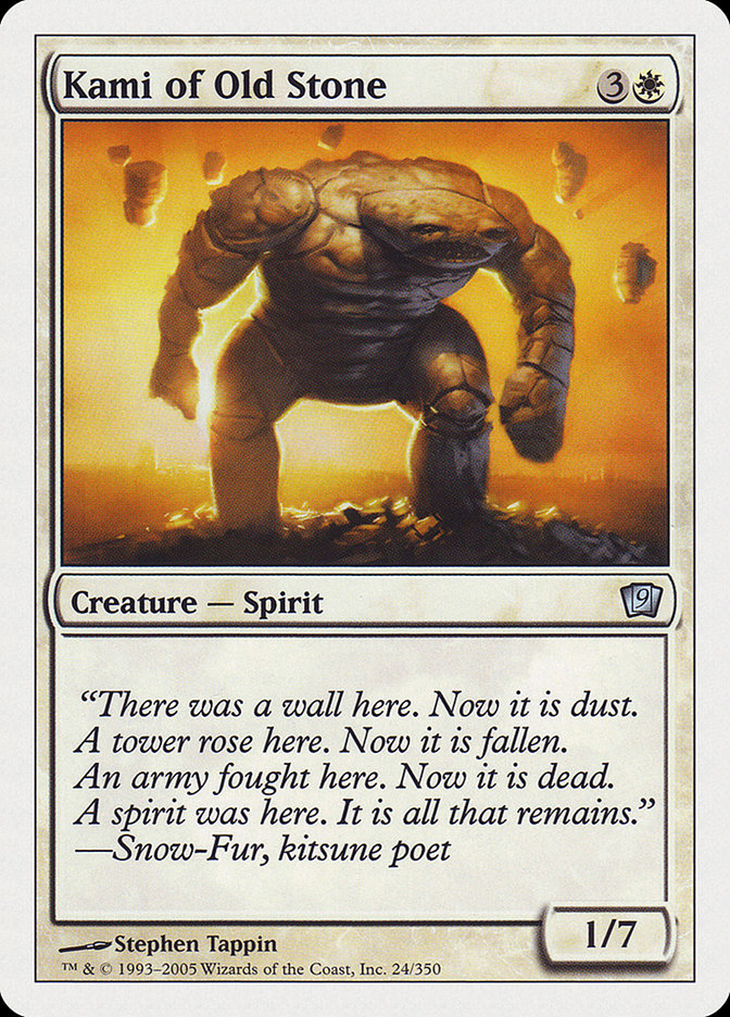 Kami of Old Stone (24) [Ninth Edition] | Odin's Place