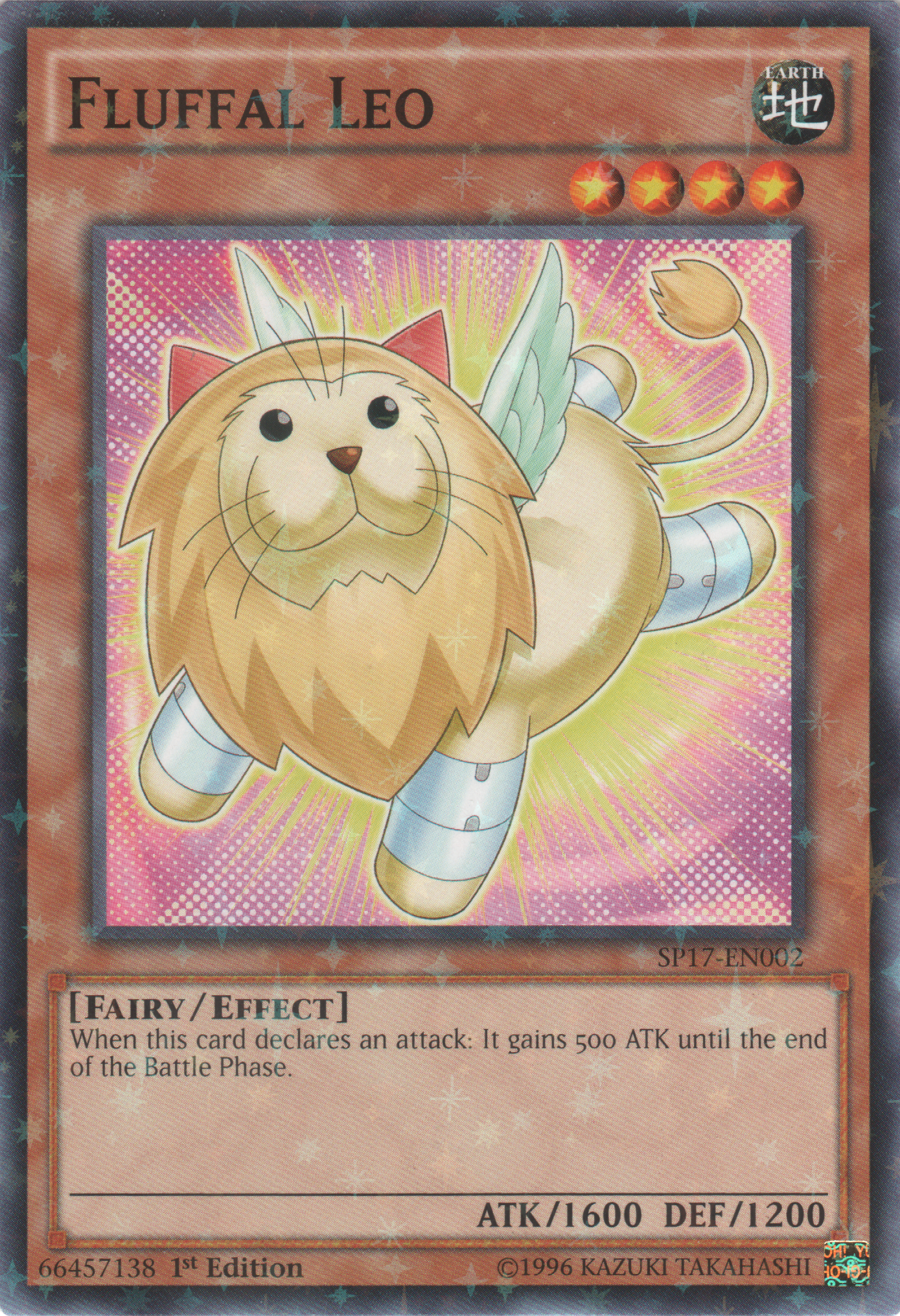 Fluffal Leo [SP17-EN002] Starfoil Rare | Odin's Place
