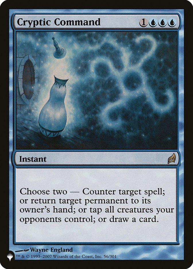 Cryptic Command [The List] | Odin's Place