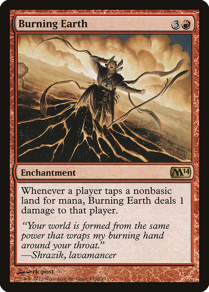 Burning Earth (130) [Magic 2014] | Odin's Place