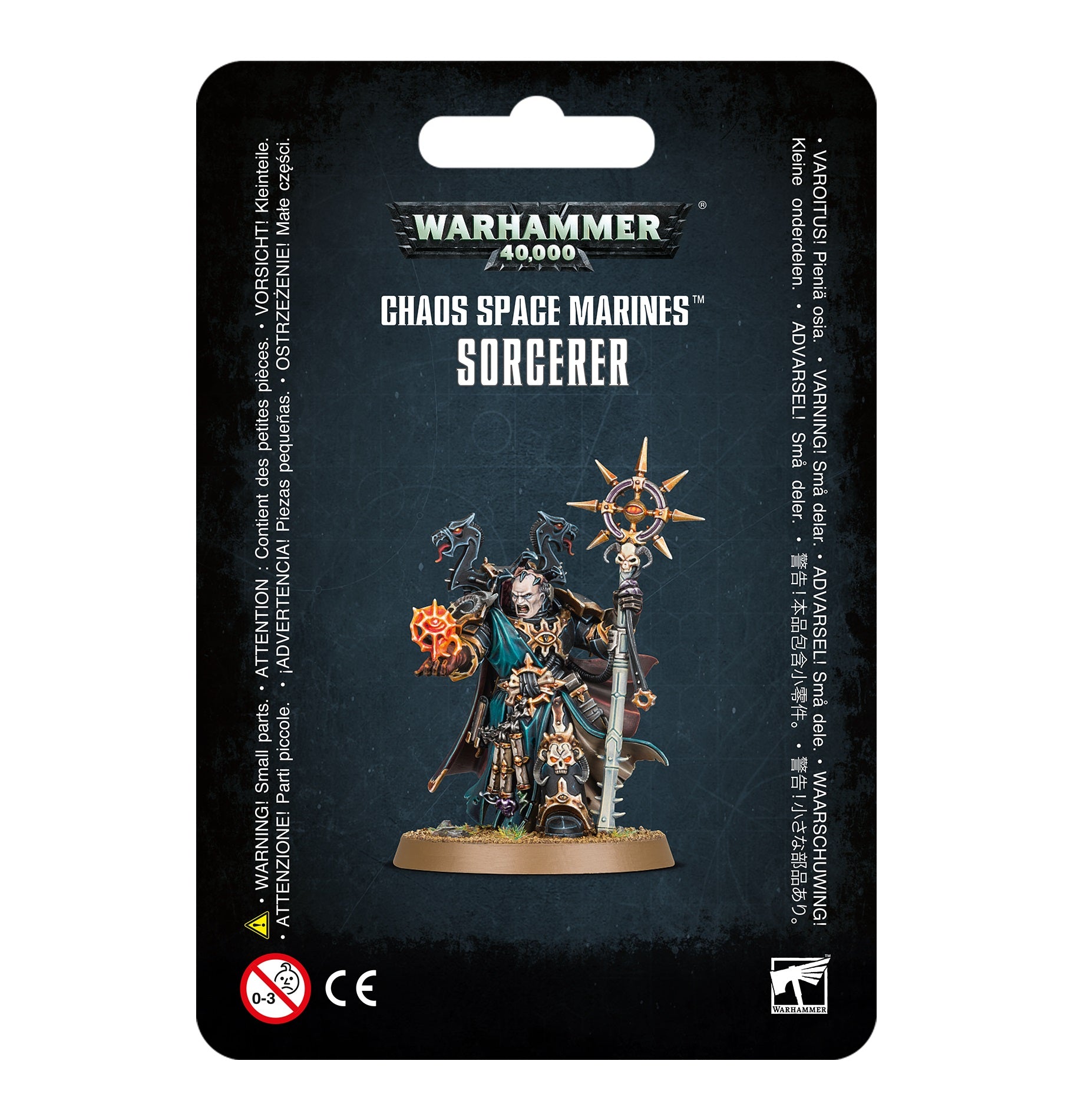 Warhammer 40K: Chaos Space Marines Sorcerer | Odin's Place