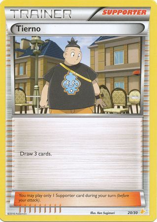 Tierno (20/30) [XY: Trainer Kit 3 - Pikachu Libre] | Odin's Place