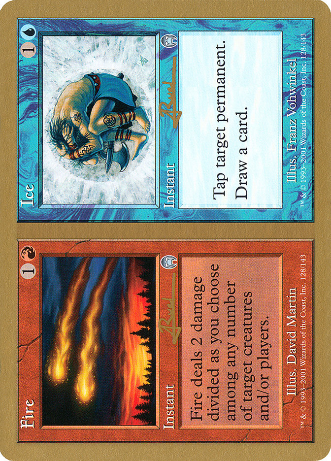 Fire // Ice (Antoine Ruel) [World Championship Decks 2001] | Odin's Place