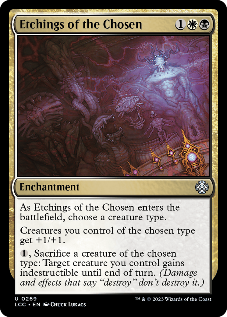 Etchings of the Chosen [The Lost Caverns of Ixalan Commander] | Odin's Place