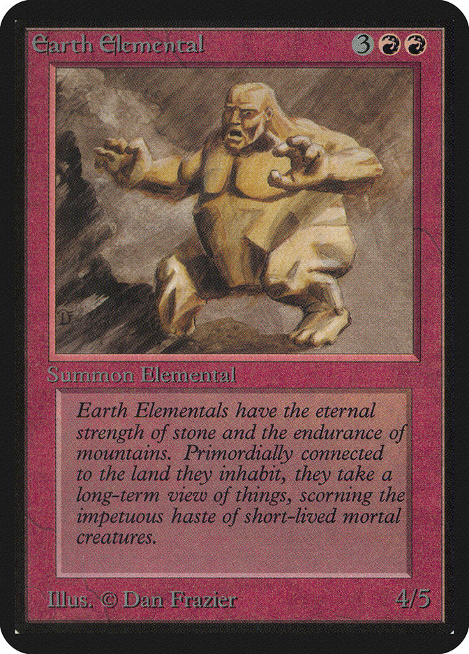 Earth Elemental (144) [Alpha Edition] | Odin's Place