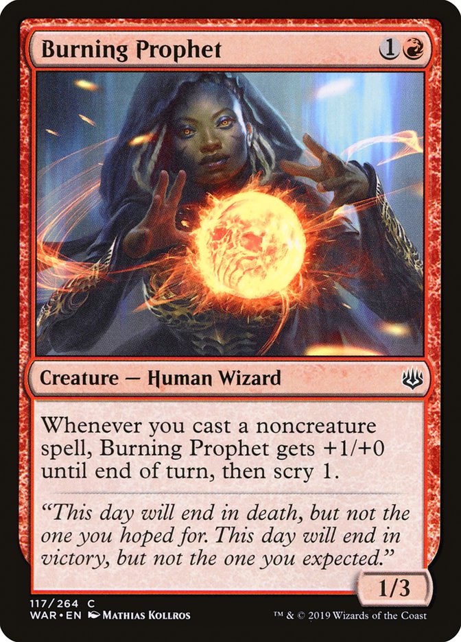 Burning Prophet (117) [War of the Spark] | Odin's Place