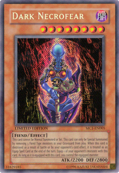 Dark Necrofear [MC1-EN005] Secret Rare | Odin's Place