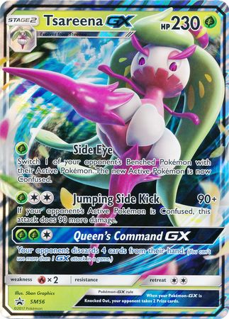Tsareena GX (SM56) (Jumbo Card) [Sun & Moon: Black Star Promos] | Odin's Place