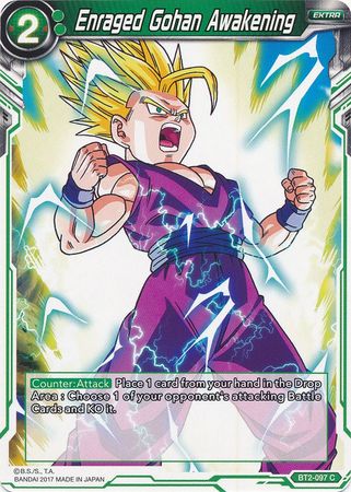 Enraged Gohan Awakening (BT2-097) [Union Force] | Odin's Place