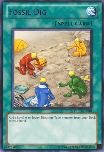 Fossil Dig (Purple) [DL13-EN018] Rare | Odin's Place