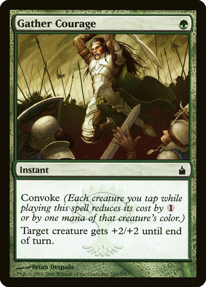 Gather Courage (165) [Ravnica: City of Guilds] | Odin's Place
