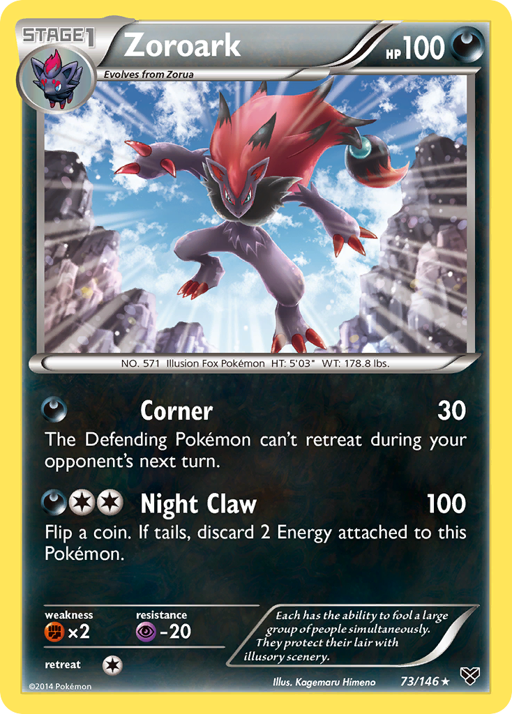Zoroark (73/146) [XY: Base Set] | Odin's Place