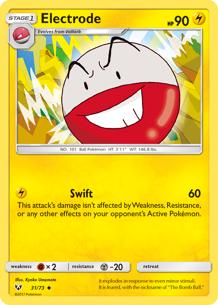Electrode (31/73) [Sun & Moon: Shining Legends] | Odin's Place