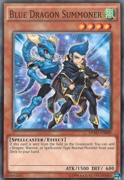 Blue Dragon Summoner [DEM3-EN009] Common | Odin's Place