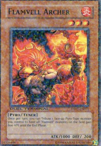 Flamvell Archer [DT01-EN071] Common | Odin's Place