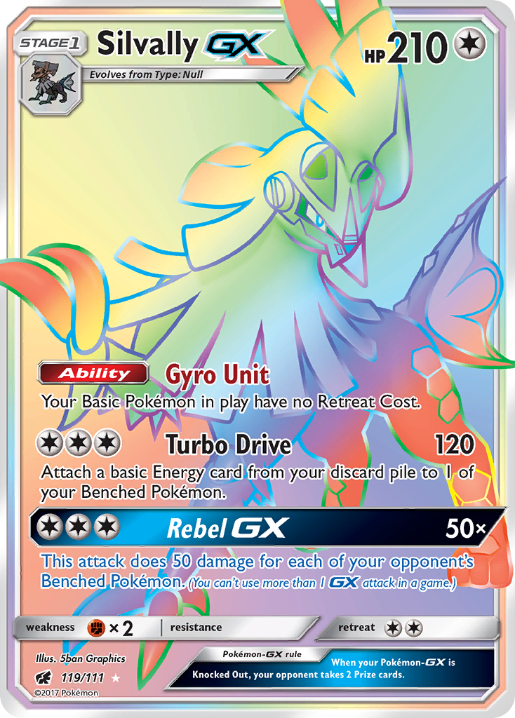 Silvally GX (119/111) [Sun & Moon: Crimson Invasion] | Odin's Place