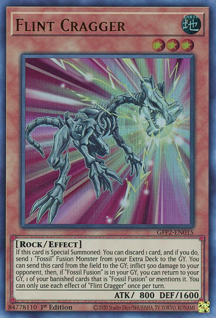 Flint Cragger [GFP2-EN015] Ultra Rare | Odin's Place
