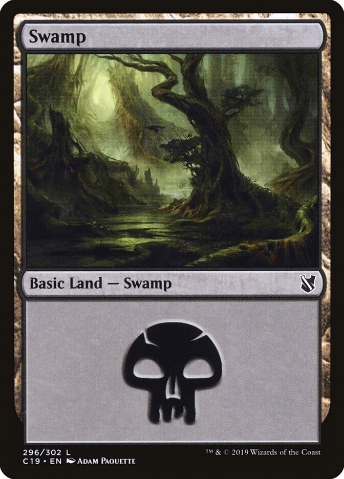 Swamp (296) [Commander 2019] | Odin's Place