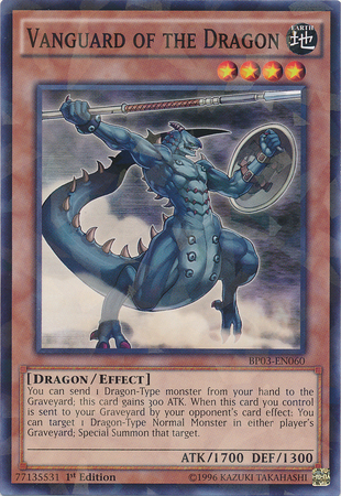 Vanguard of the Dragon [BP03-EN060] Shatterfoil Rare | Odin's Place
