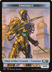 Beast // Construct Double-Sided Token [Core Set 2021 Tokens] | Odin's Place