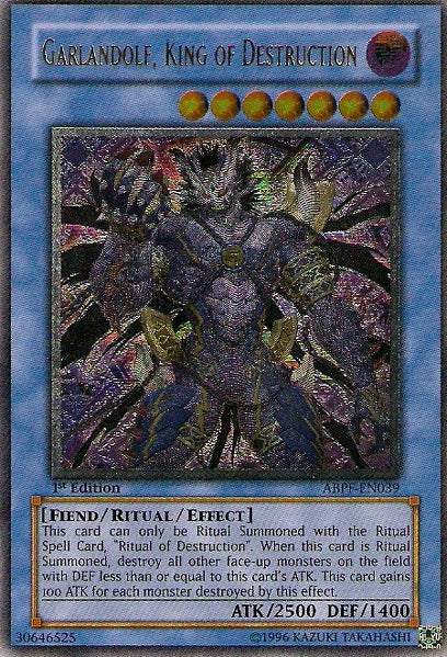 Garlandolf, King of Destruction [ABPF-EN039] Ultimate Rare | Odin's Place