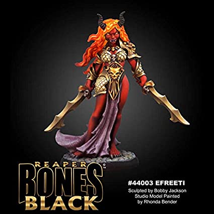 Reaper Bones Black: Ziba Female Efreeti | Odin's Place