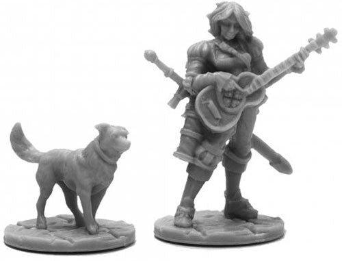 Reaper Bones Black: Isobael The Bard and Rufus | Odin's Place