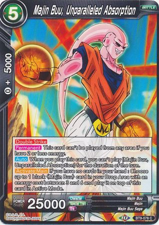 Majin Buu, Unparalleled Absorption (BT9-078) [Universal Onslaught] | Odin's Place
