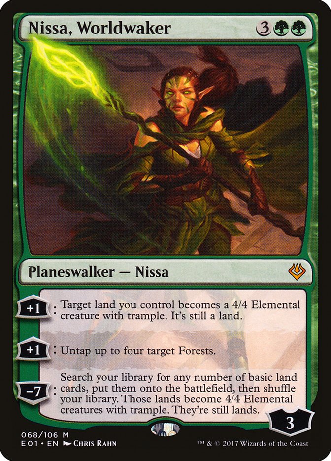 Nissa, Worldwaker (68) [Archenemy: Nicol Bolas] | Odin's Place