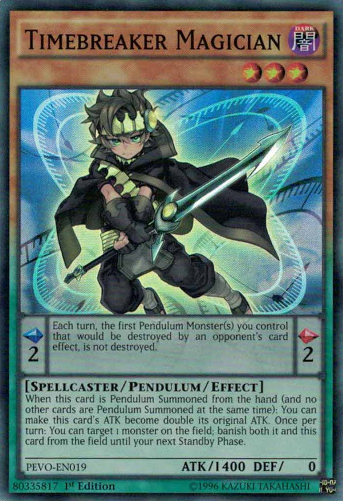 Timebreaker Magician [PEVO-EN019] Super Rare | Odin's Place