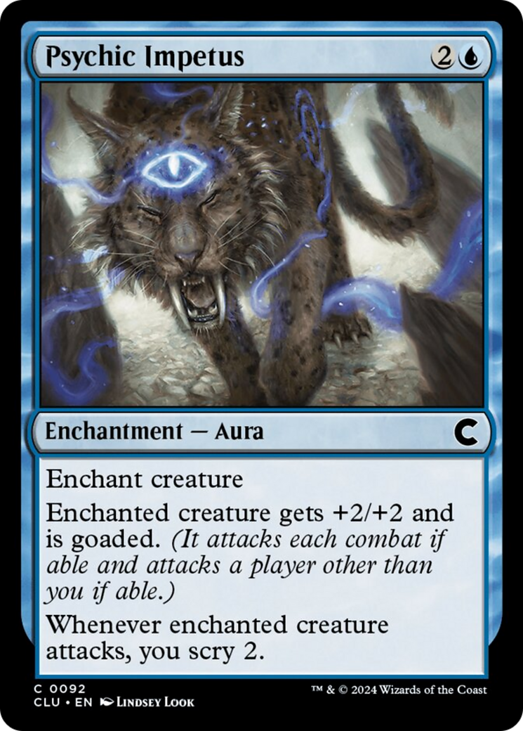 Psychic Impetus [Ravnica: Clue Edition] | Odin's Place
