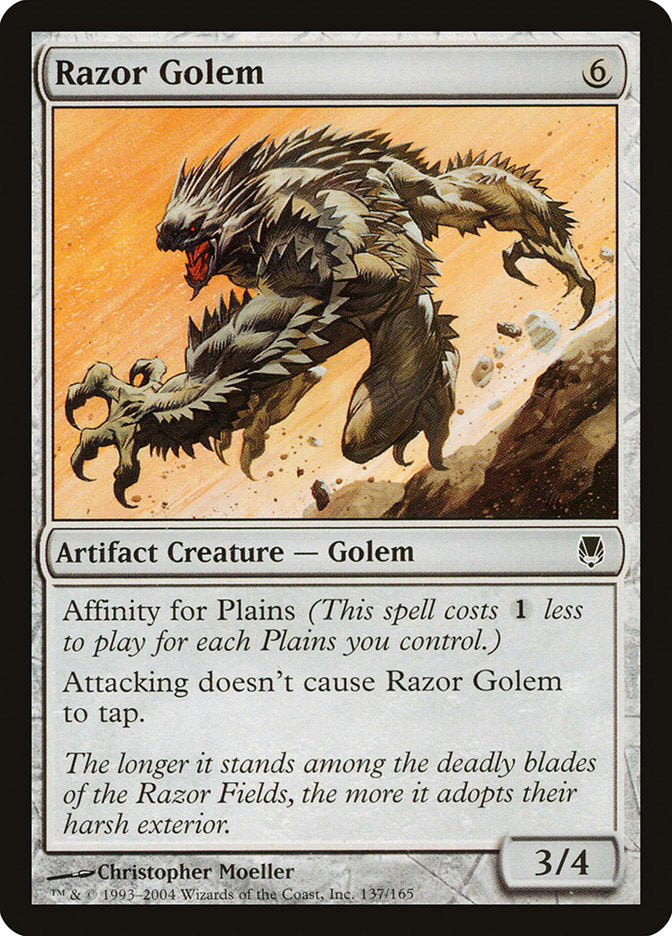 Razor Golem (137) [Darksteel] | Odin's Place
