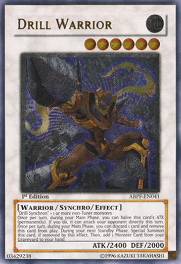 Drill Warrior [ABPF-EN041] Ultimate Rare | Odin's Place