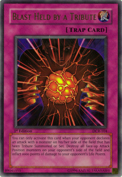 Blast Held by a Tribute [DCR-104] Ultra Rare | Odin's Place