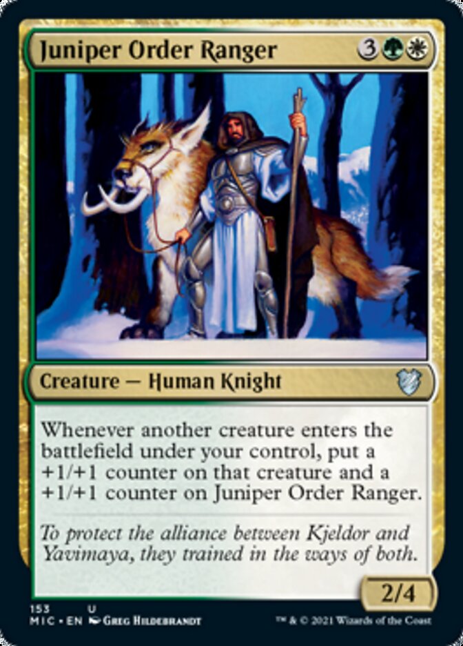 Juniper Order Ranger [Innistrad: Midnight Hunt Commander] | Odin's Place