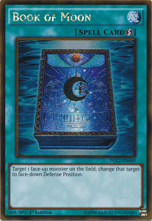 Book of Moon [PGL2-EN049] Gold Rare | Odin's Place