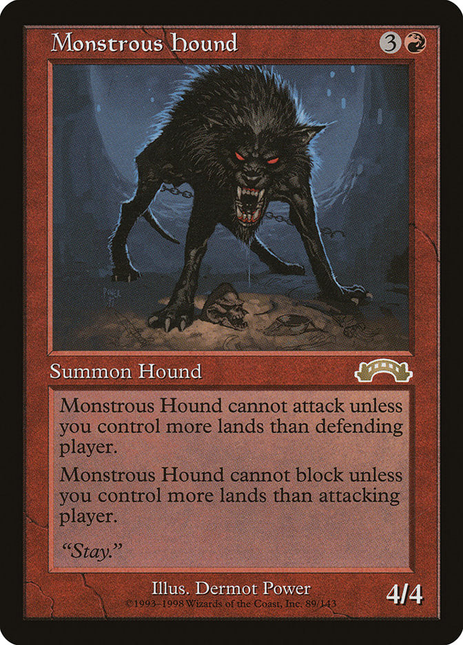 Monstrous Hound (89) [Exodus] | Odin's Place