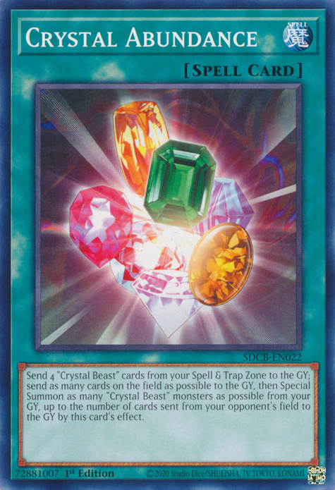 Crystal Abundance [SDCB-EN022] Common | Odin's Place
